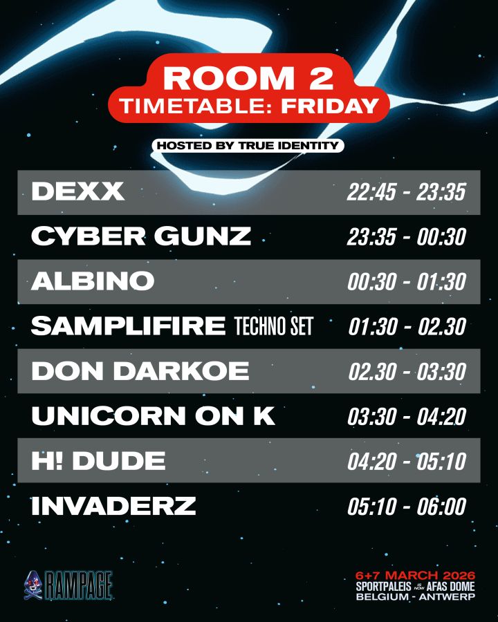 Room 2 &ndash; Friday