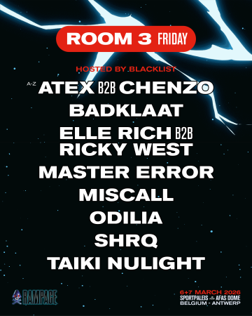 ROOM 3 &ndash; FRIDAY